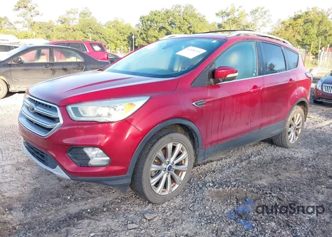 2017 Ford Escape Titanium из США, поврежденный, VIN 1FMCU9J98HUD34599